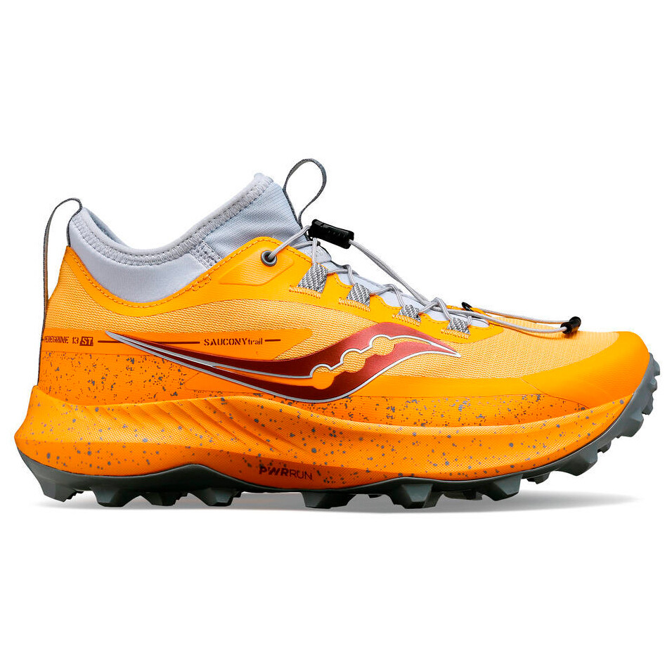 

Кроссовки для бега по пересеченной местности Saucony Women's Peregrine 13 ST, цвет Flax/Cinder