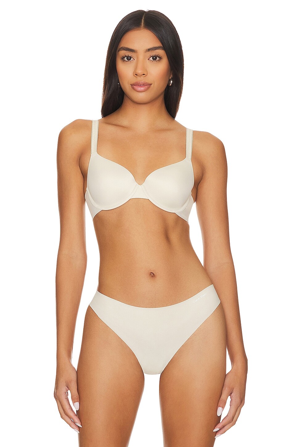 

Бюстгальтер Calvin Klein Underwear Lightly Lined PC, цвет Mudstone