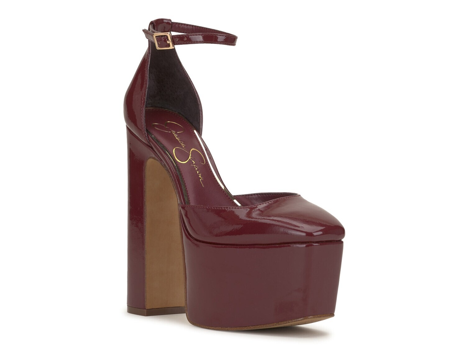 

Туфли Jessica Simpson Pinkston на платформе, темно-красный