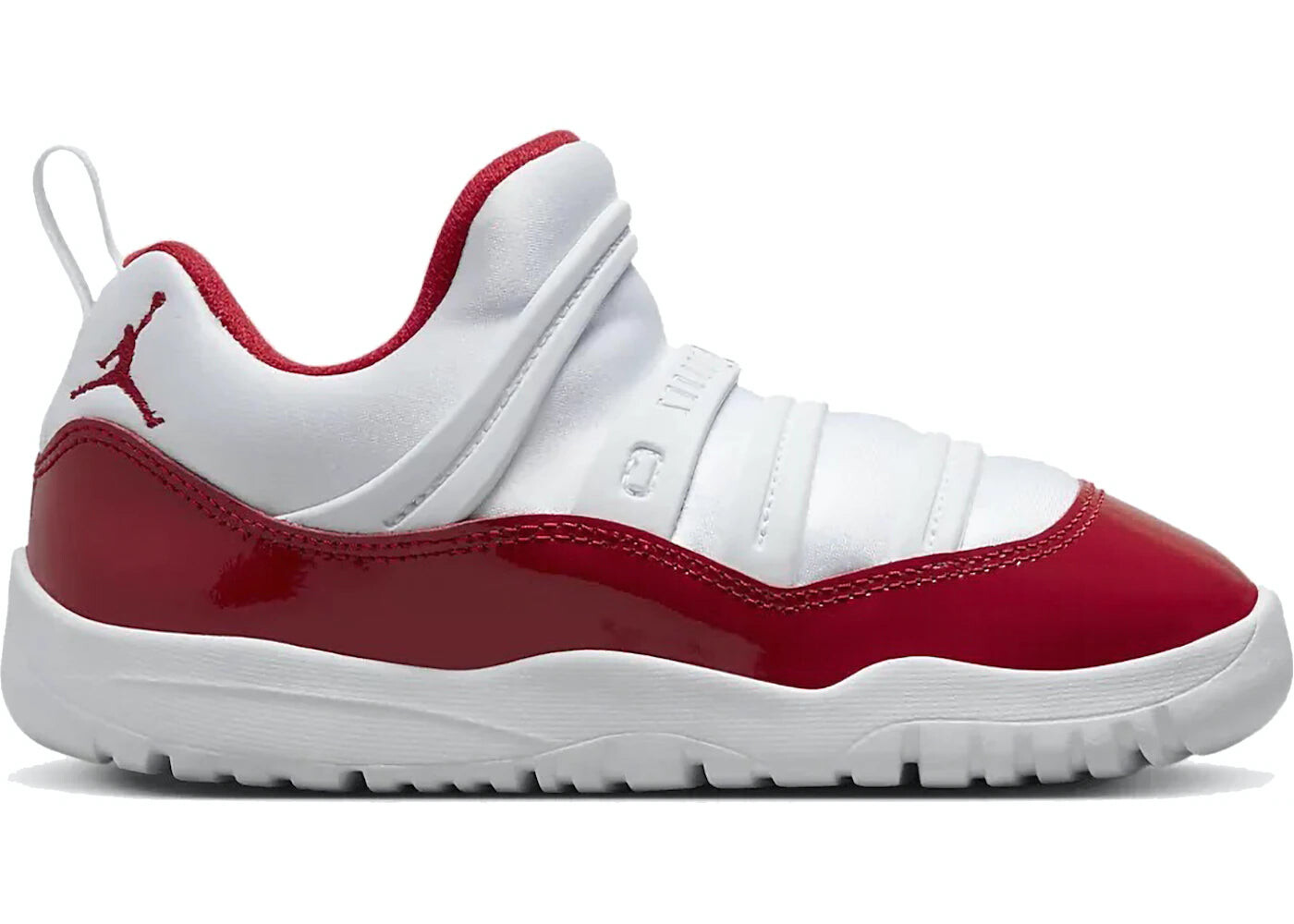 

Кроссовки детские Nike Air Jordan 11 Retro Little Flex Cherry (2022), белый / красный