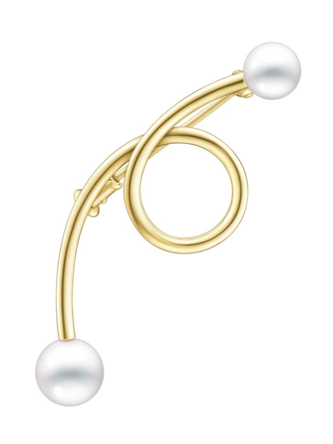 

Брошь Collection Line A Fine Balance из желтого золота TASAKI, золотой