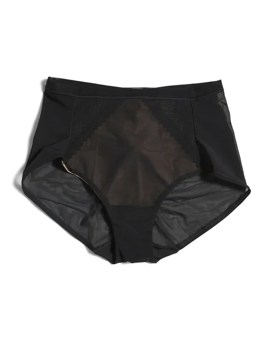 

Кружевные моделирующие трусы Illusion Spanx, черный