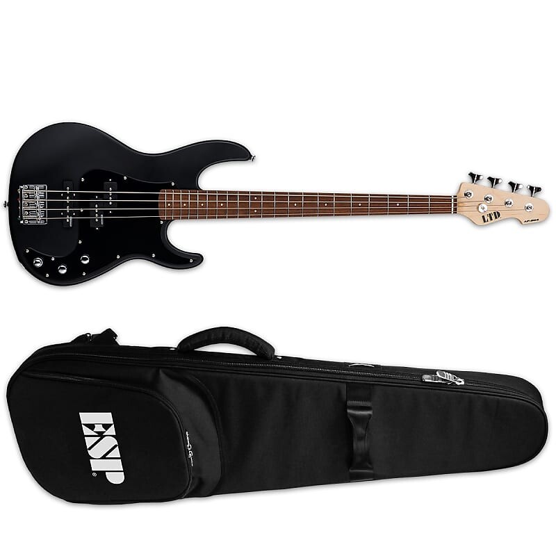 

Басс гитара ESP LTD AP-204 Black Satin Electric Bass Guitar + ESP TKL Gig Bag