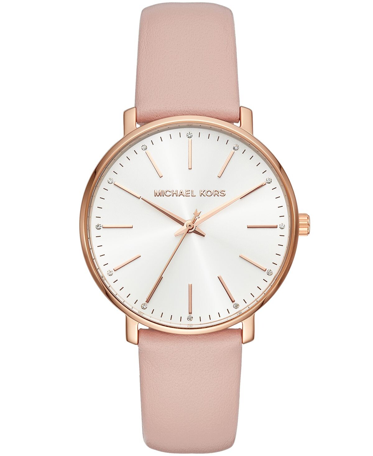 

Женские часы Pyper Blush с кожаным ремешком, 38 мм Michael Kors