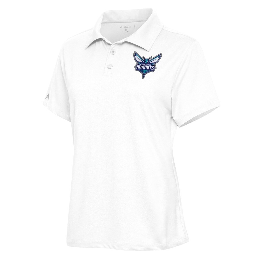 

Поло с коротким рукавом Antigua Charlotte Hornets, белый