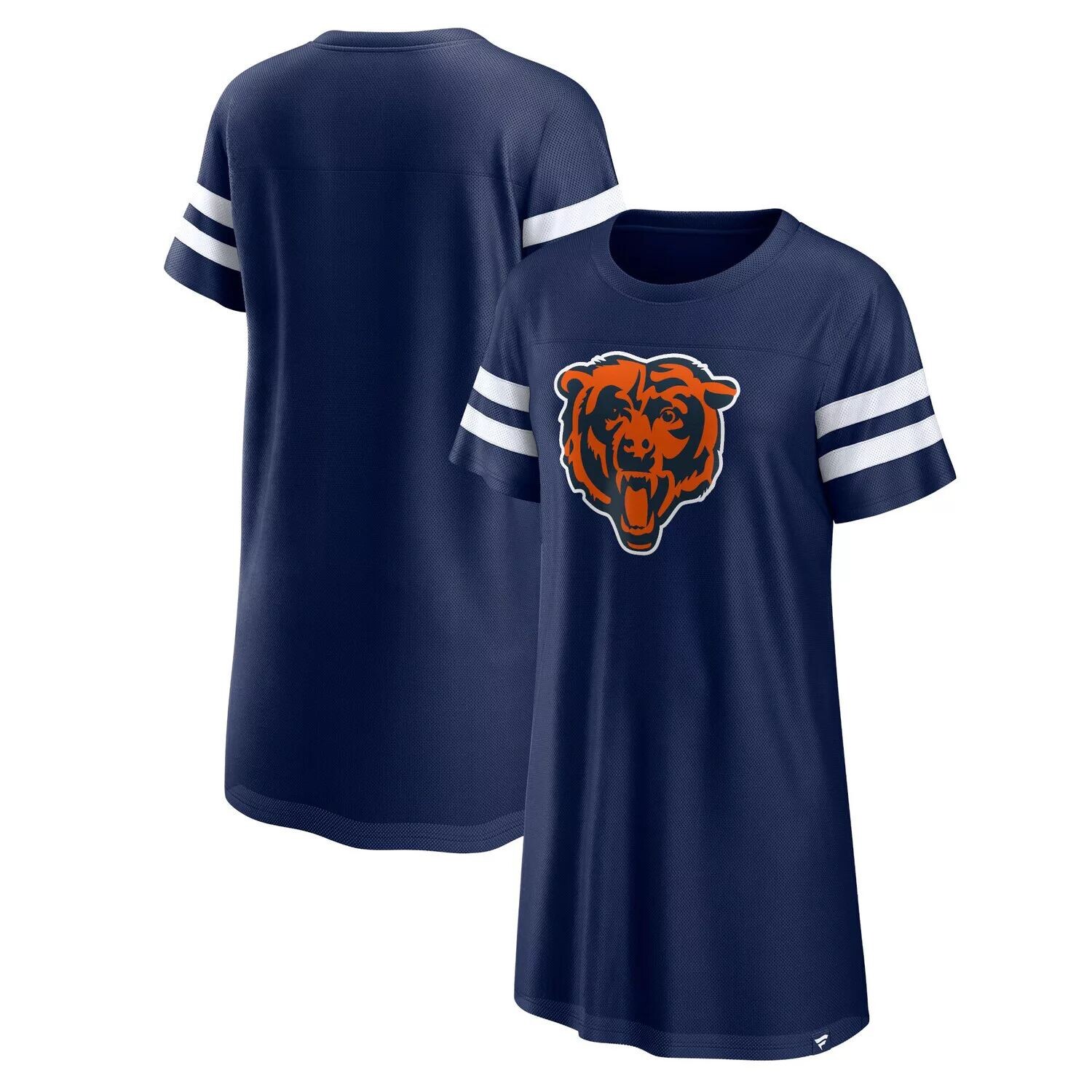 

Женское платье Fanatics темно-синего цвета с логотипом Chicago Bears Victory Fanatics, Синий