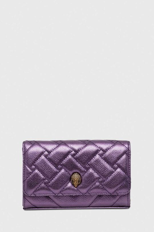 

Кожаный клатч Kurt Geiger London, фиолетовый