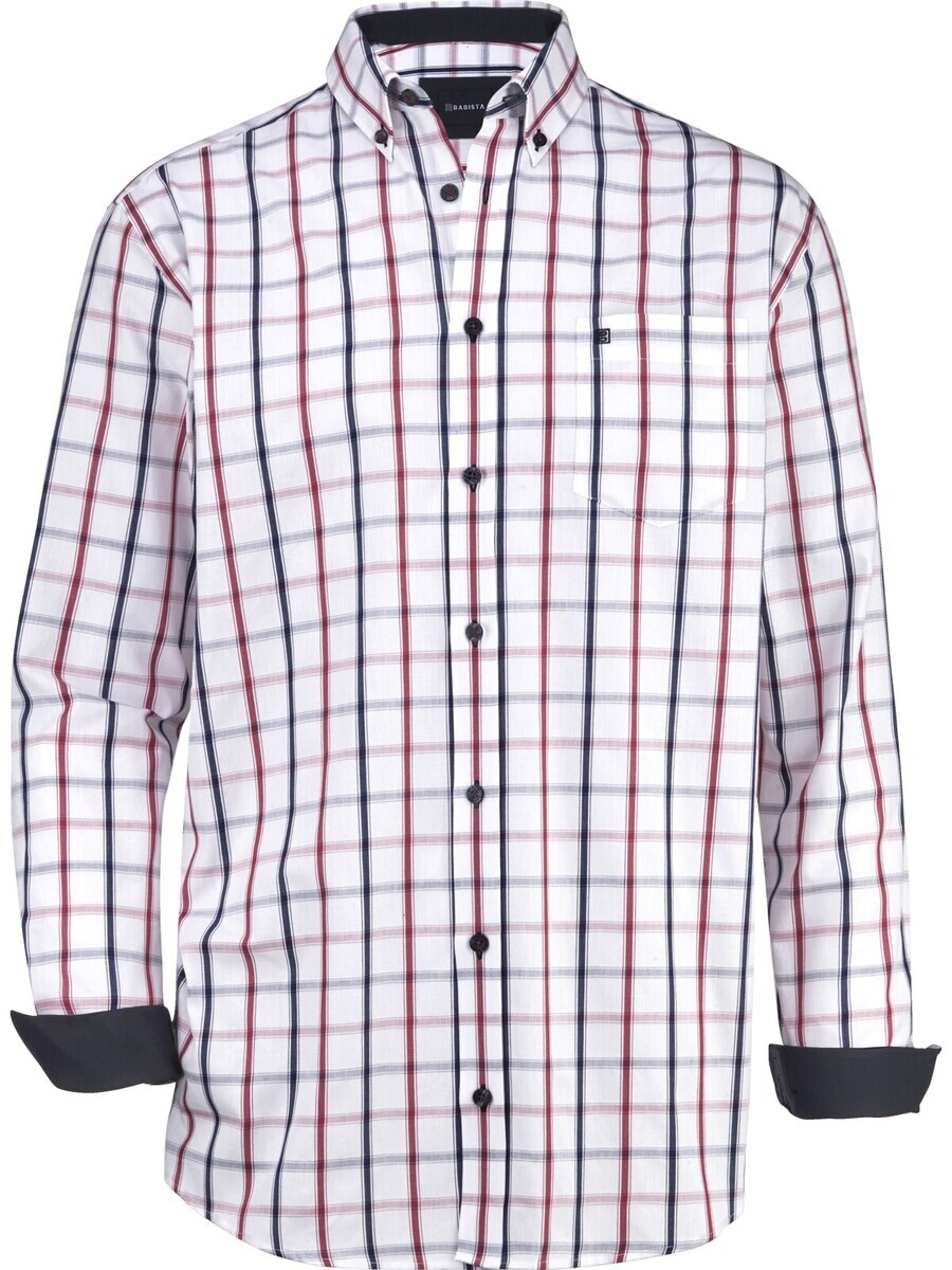 

Рубашка BABISTA Regular fit Button Up, цвет Red/White