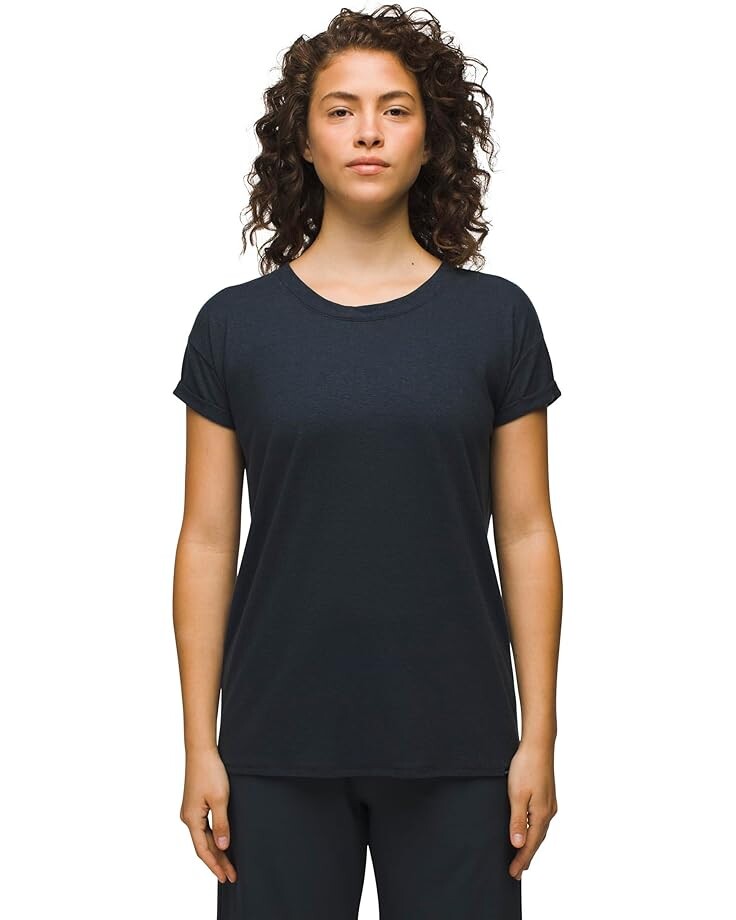 

Футболка Prana Cozy Up, цвет Stormy Night Heather