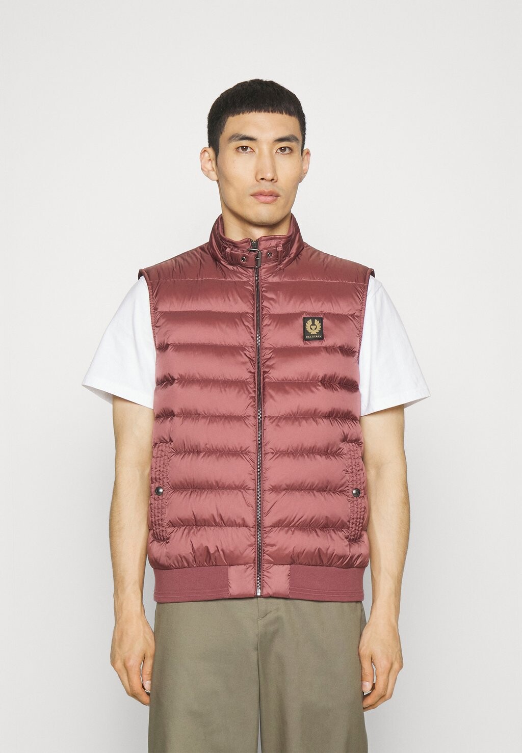 

Жилет Belstaff ЖИЛЕТ, цвет mulberry