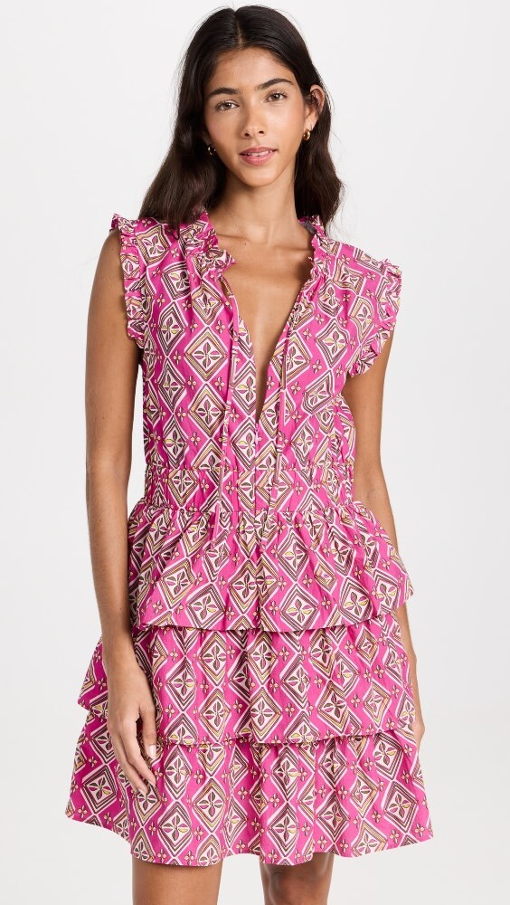 

Платье TRUTH Raina Sleeveless Ruffle Tiered