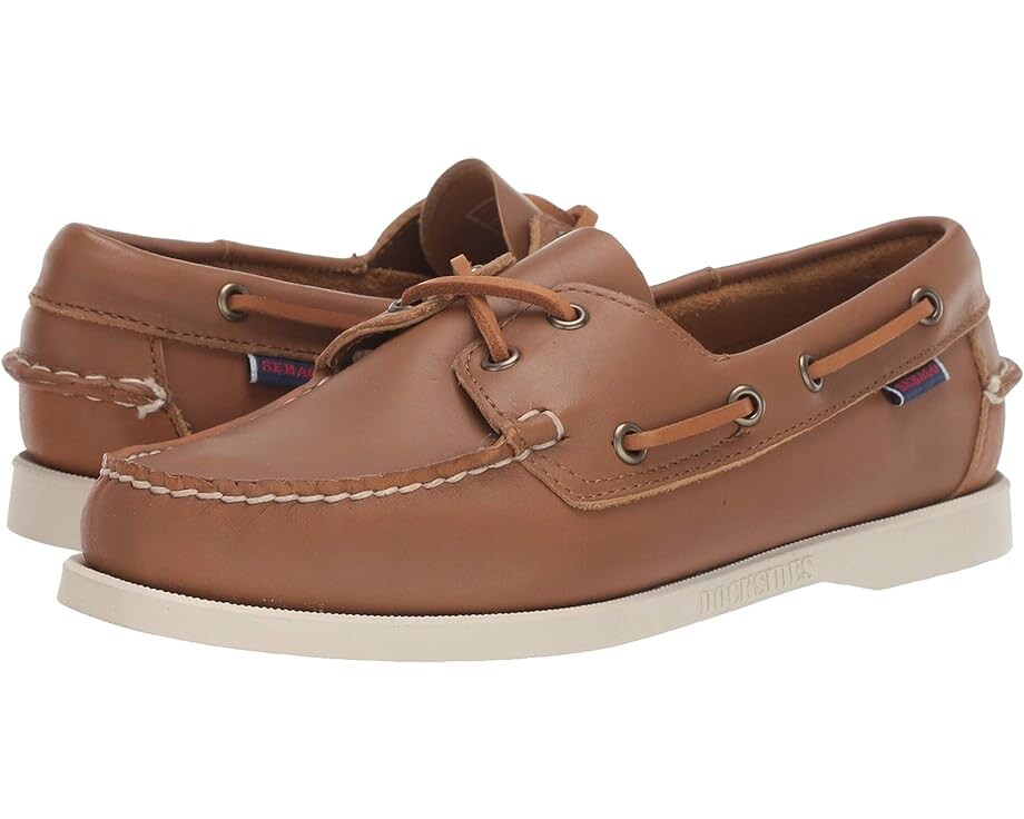 

Лоферы Sebago Dockside Portland, цвет Brown/Tan