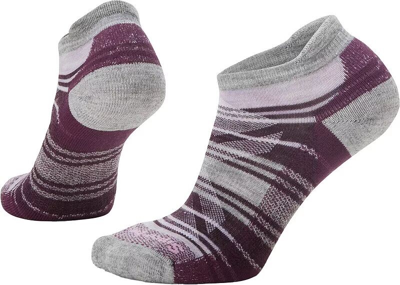 

Женские легкие носки до щиколотки Smartwool с рисунком подушки для улицы, светло-серый