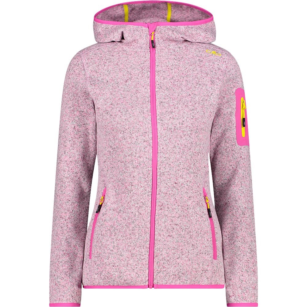 

Куртка CMP 3H19826 Hooded Fleece, фиолетовый