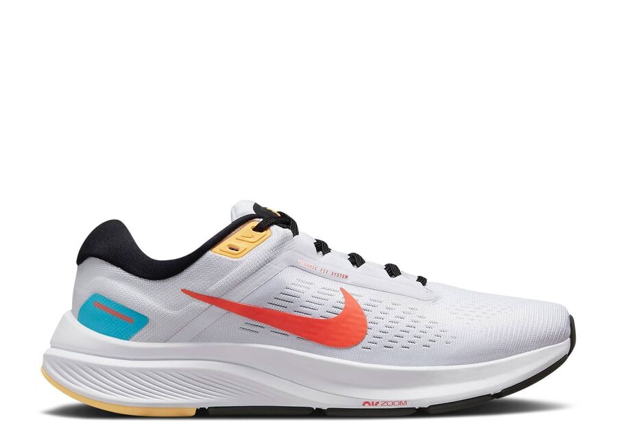 

Кроссовки Nike Wmns Air Zoom Structure 24, цвет White Picante Red