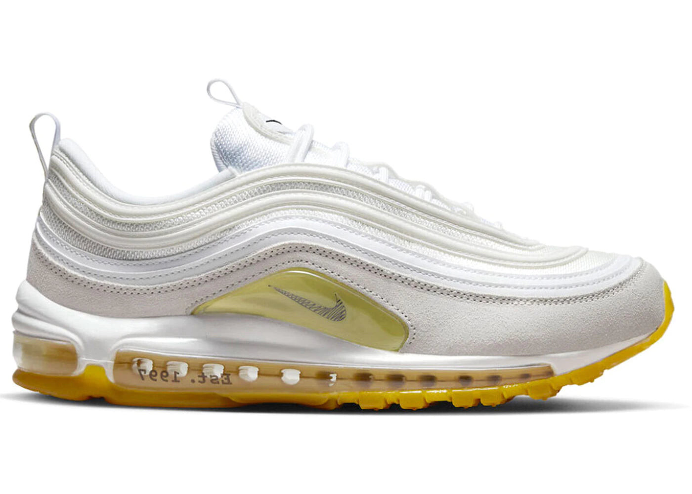 

Кроссовки Nike Air Max 97 M. Frank Rudy, белый / серый / желтый
