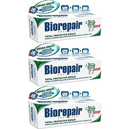 Итальянская зубная паста Total Protective Repair 75 мл, Biorepair
