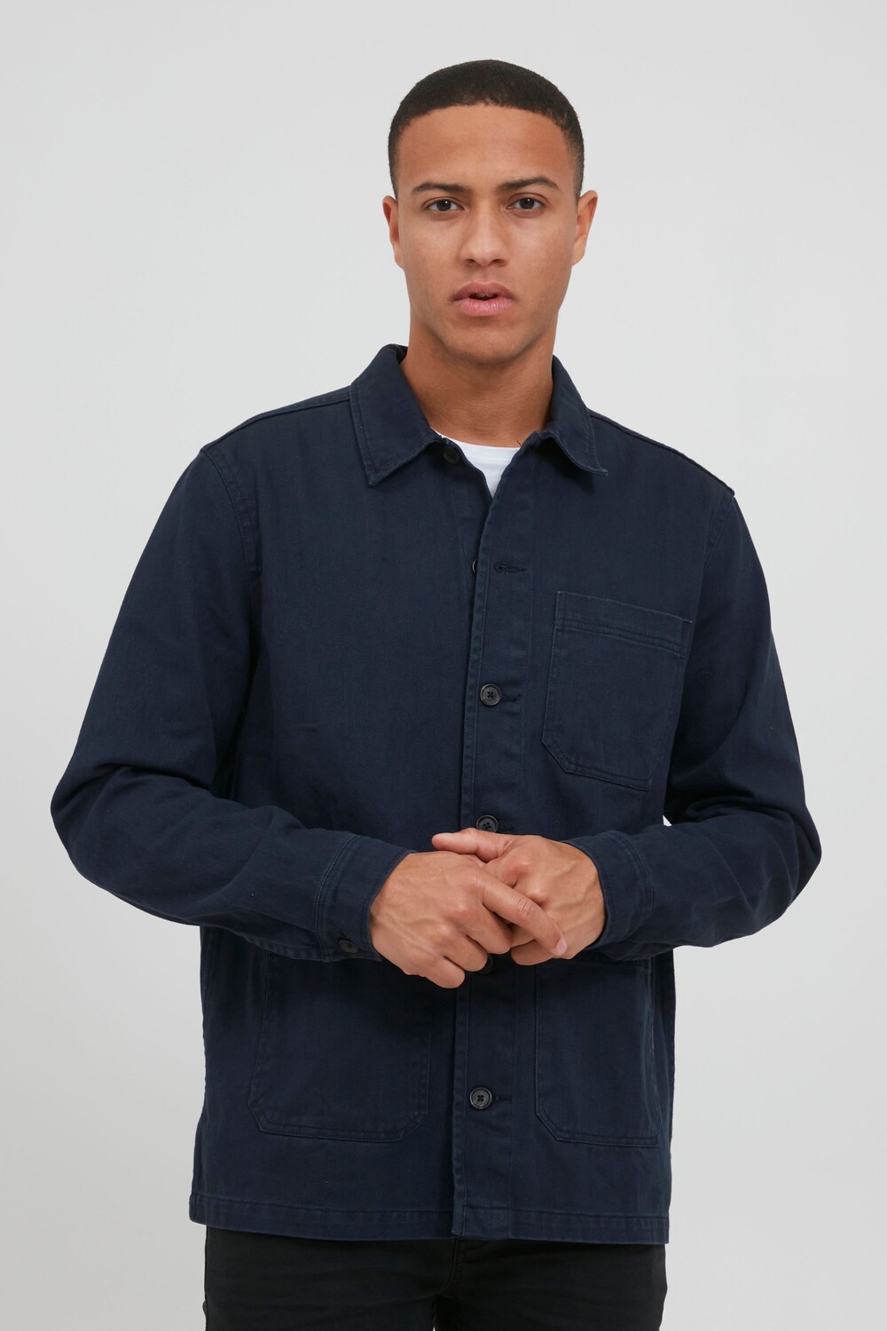 

Куртка !SOLID Kurzjacke SDVand overshirt 21106230, синий