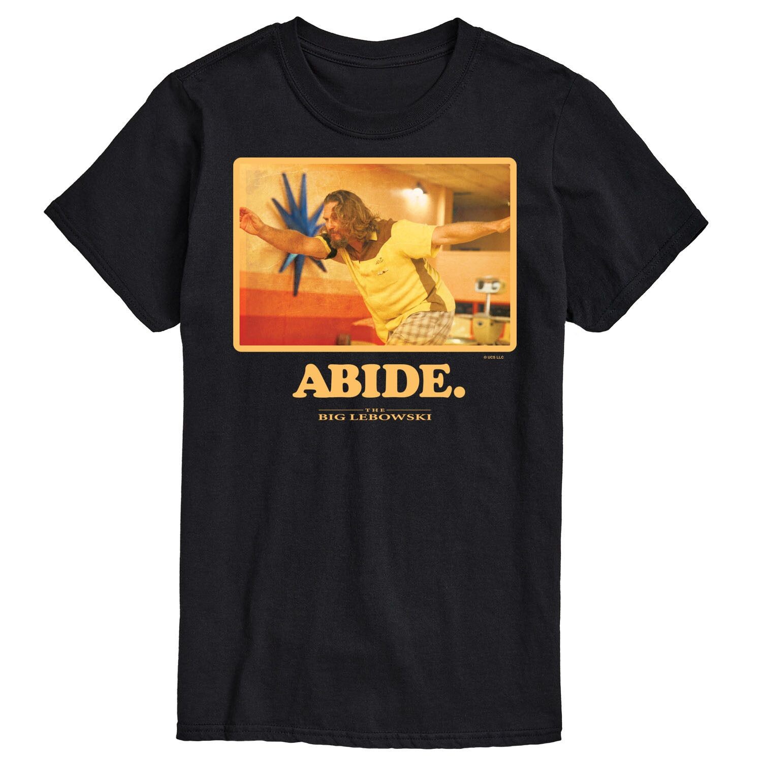 

Футболка Big & Tall The Big Lebowski Abide, Black License, черный