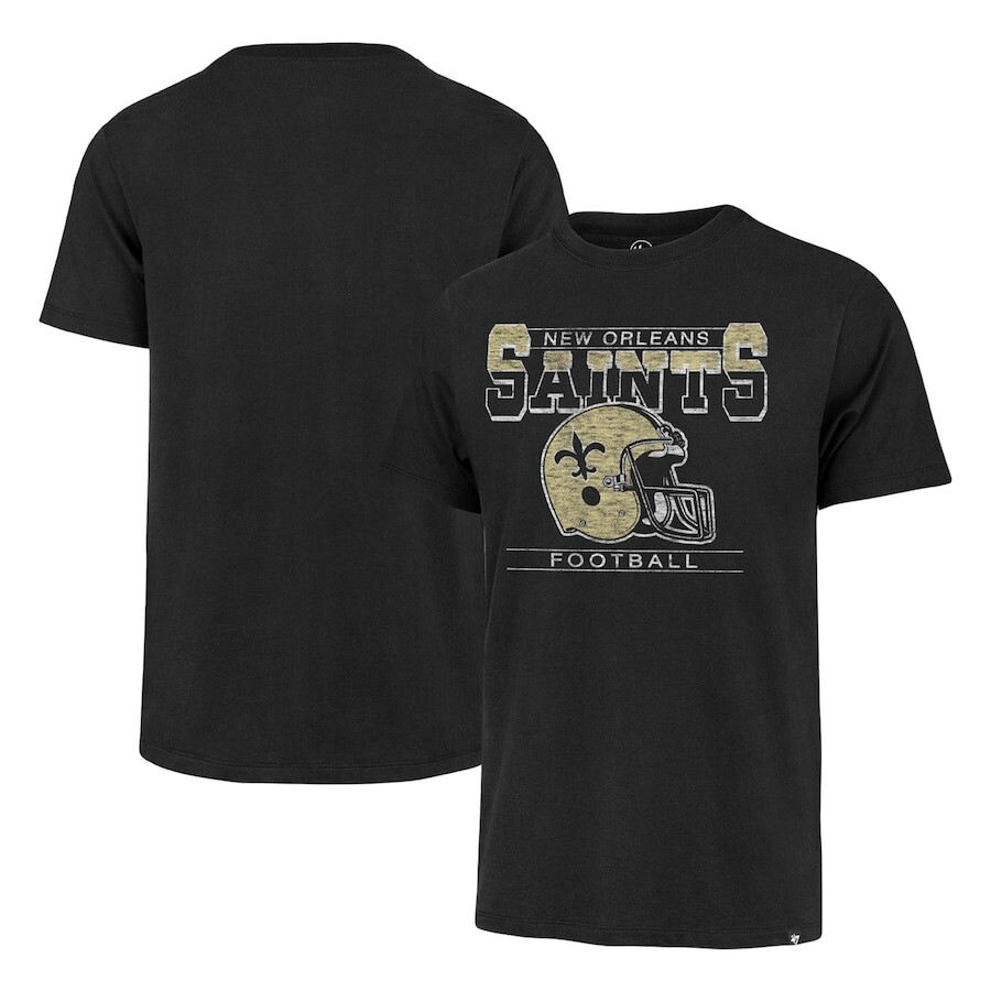 

Футболка с коротким рукавом 47 New Orleans Saints, черный