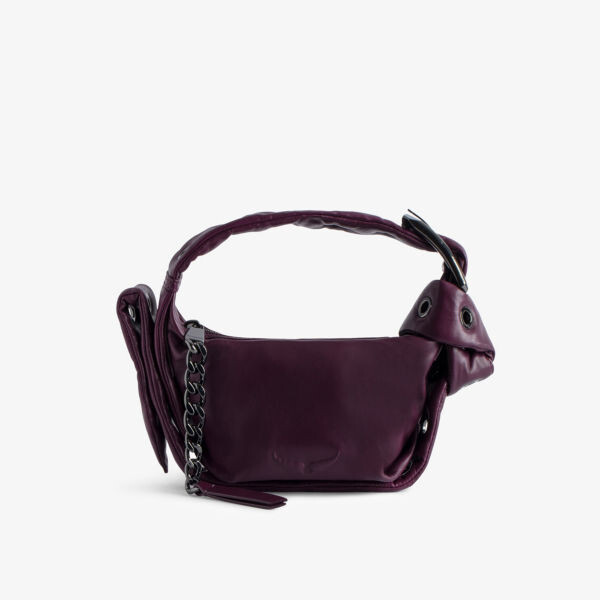 

Кожаная сумка на плечо Le Cecilia с цепочкой Zadig&Voltaire, цвет beyond