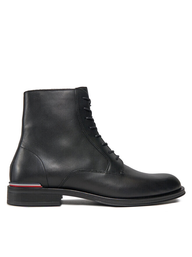 

Сапоги Tommy Hilfiger altas Core Rwb Hilfiger Lth Lce Boot, черный