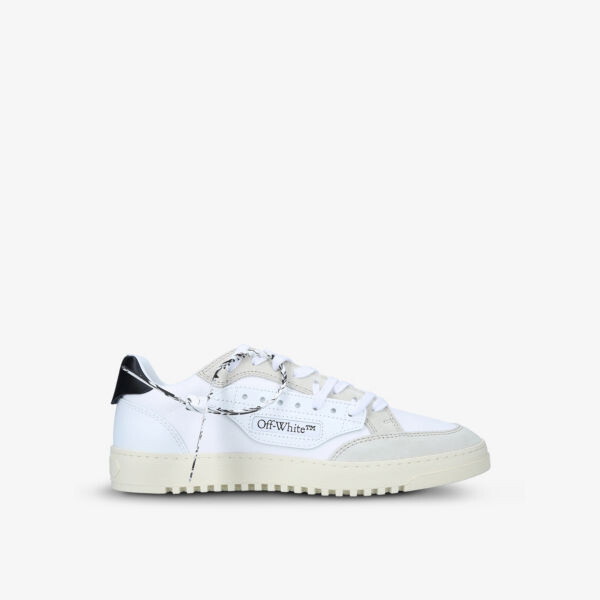 

Кроссовки из вулканизированной кожи и текстиля 5 0 Off-White, черный
