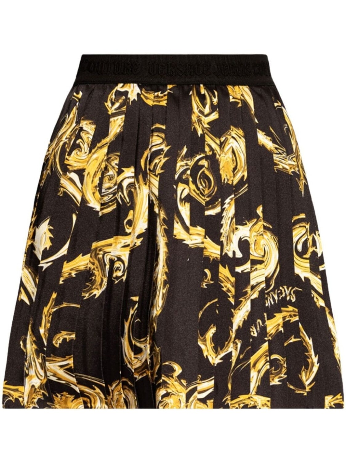 

Versace Jeans Couture юбка с узором, черный