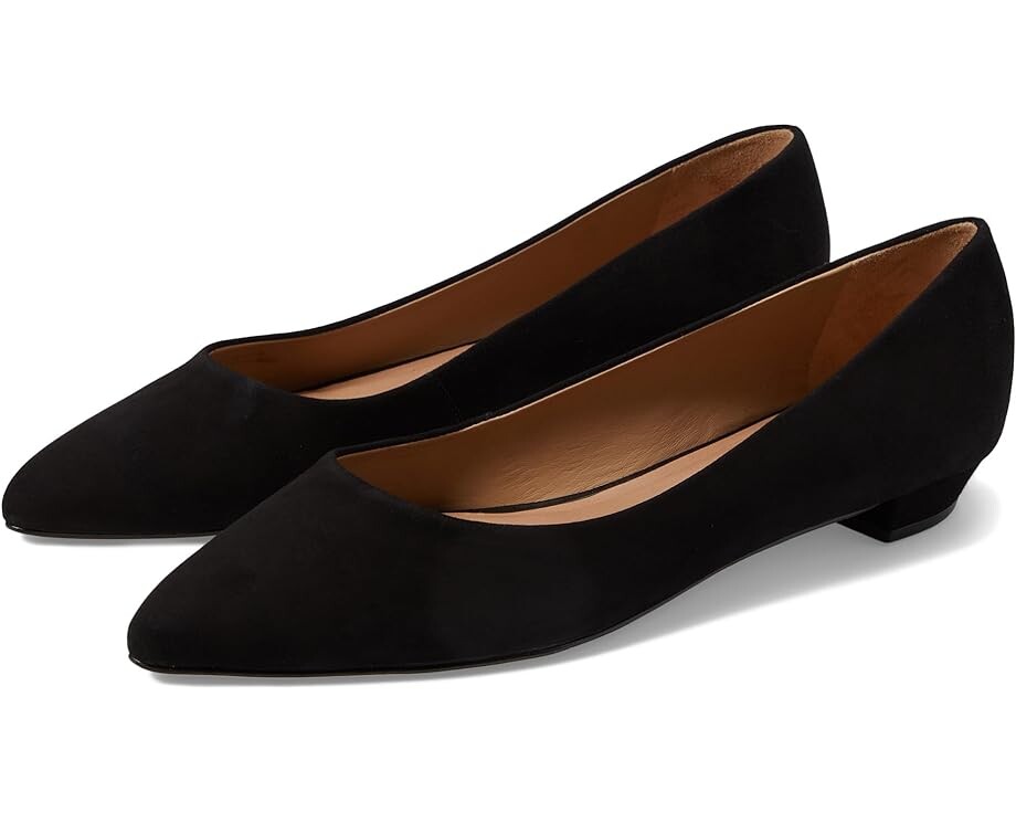 Туфли на плоской подошве Bernardo Fritz, цвет Black Suede