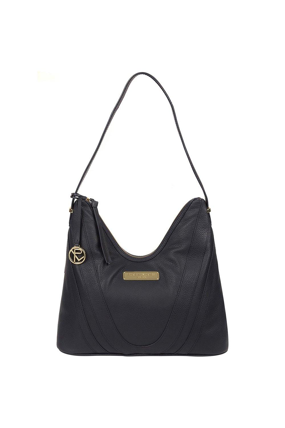 Кожаная сумка на плечо 'Felicity' Pure Luxuries London, темно-синий