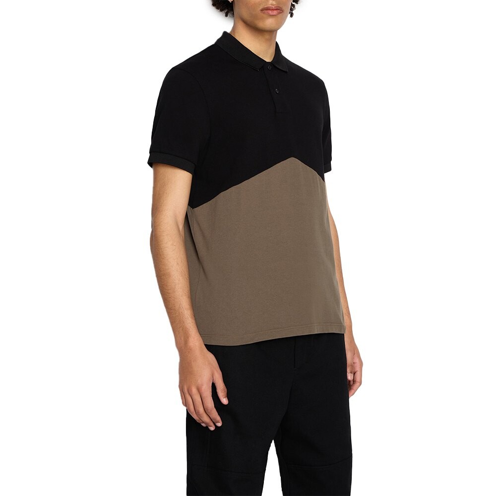

Поло Armani Exchange 6RZFLA_ZJM5Z, коричневый