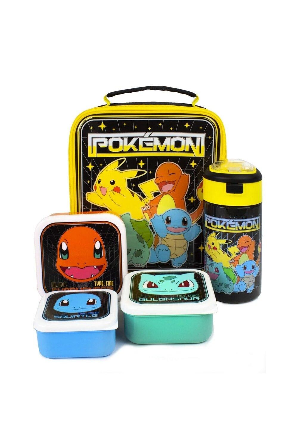 

Сумка и бутылка для обеда «Пикачу» (упаковка из 5 шт.) Pokemon, мультиколор