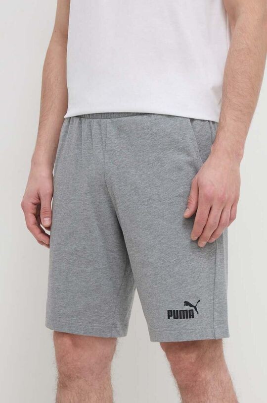 

Хлопковые шорты Puma, серый