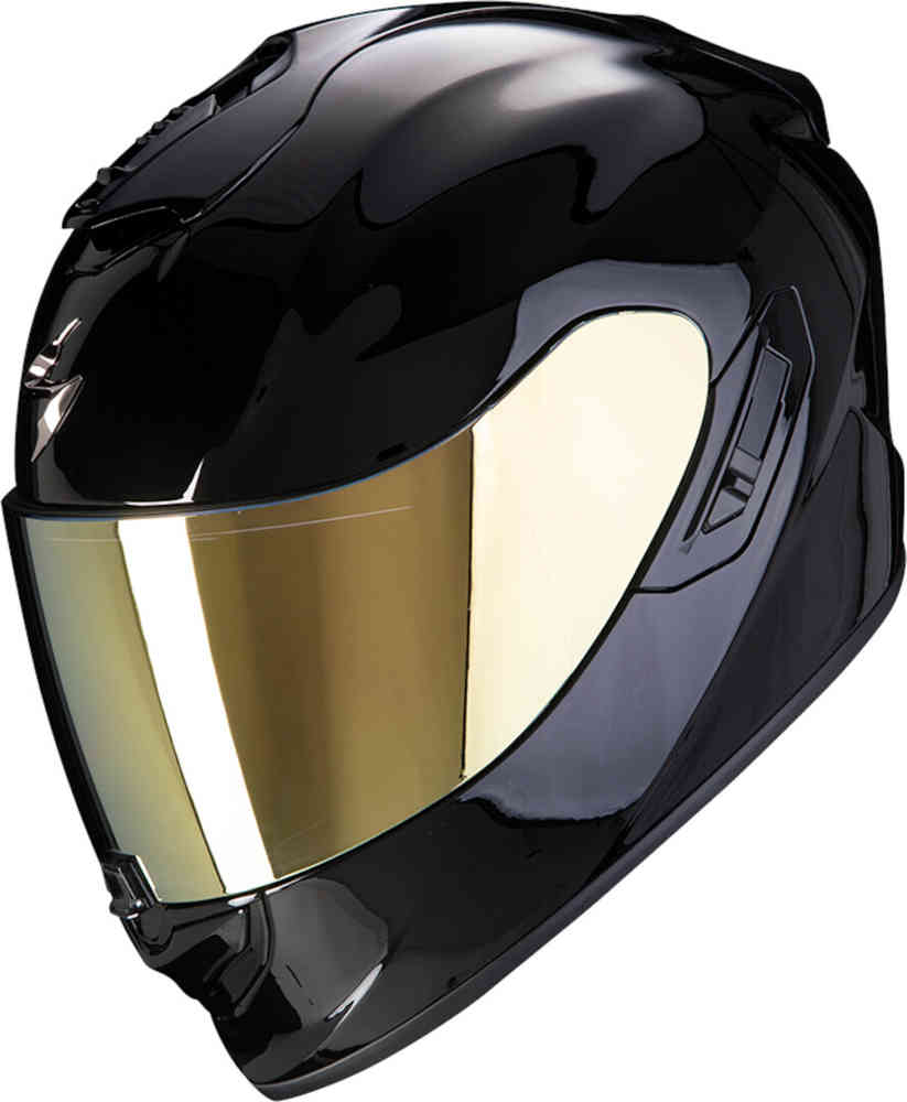 Exo-1400 Evo 2 Воздушный твердый шлем Scorpion, черный