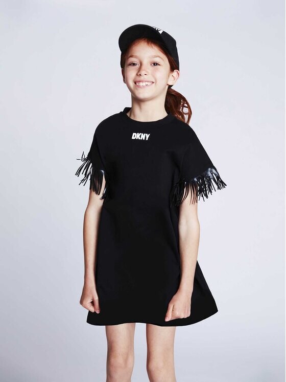 

Платье на каждый день, стандартного кроя Dkny, черный