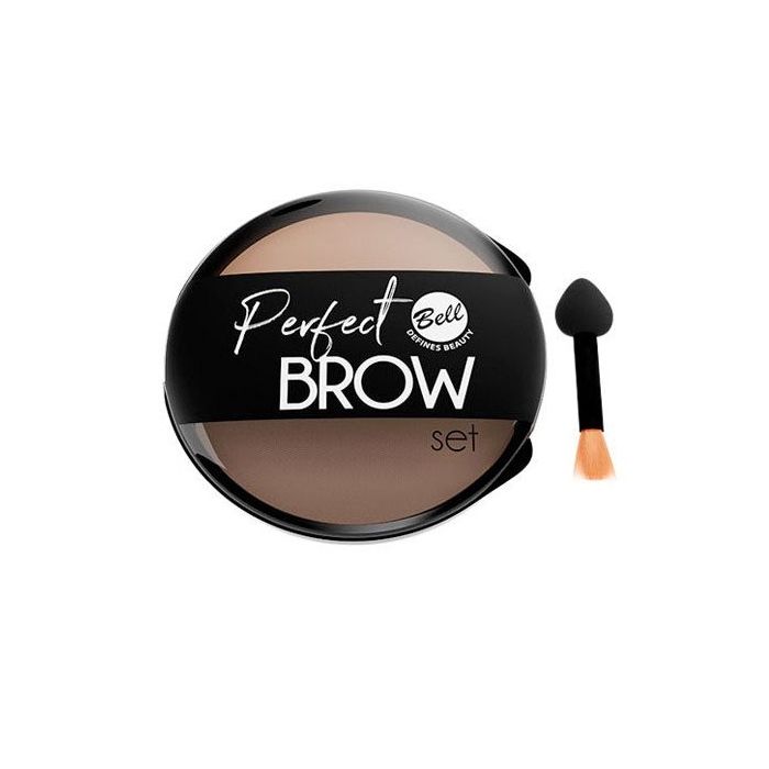 Набор косметики Kit para Cejas Perfect Brow Bell, 03 Brunette лидер продаж профессиональные инструменты для макияжа карандаши для бровей легкая в ношении стойкий водонепроницаемый усилитель бровей