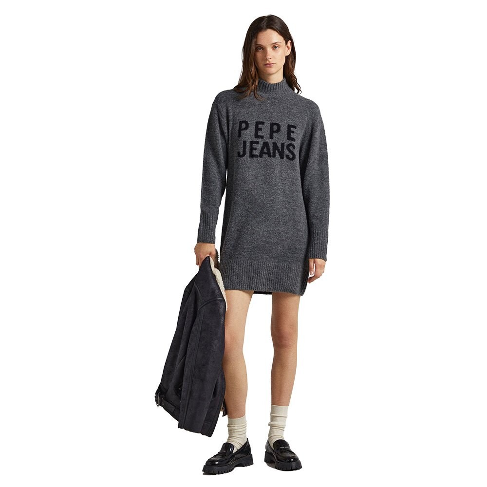 

Платье с длинным рукавом Pepe Jeans Denisse Dress, серый