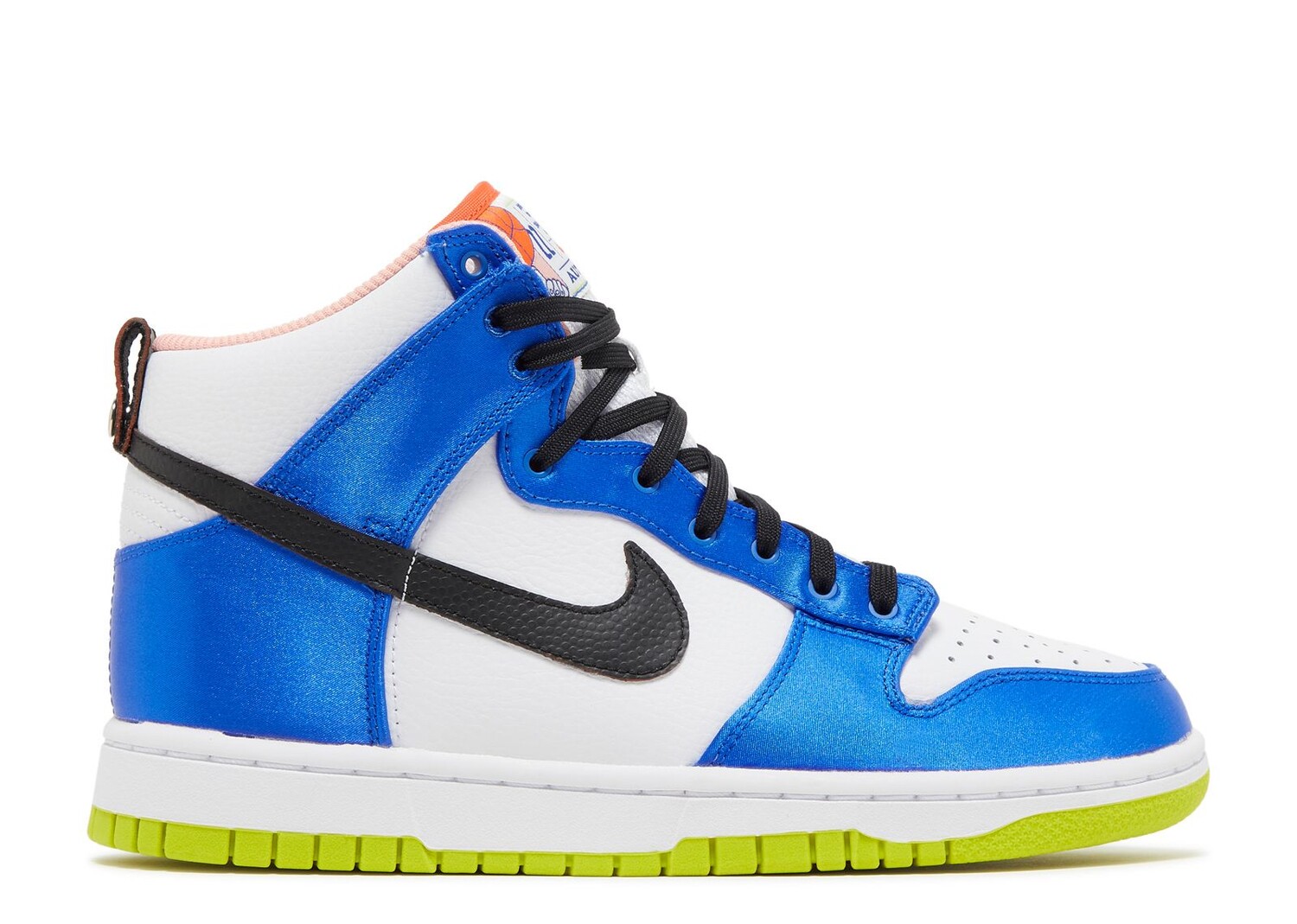 

Кроссовки Nike Wmns Dunk High 'Blue Satin', синий