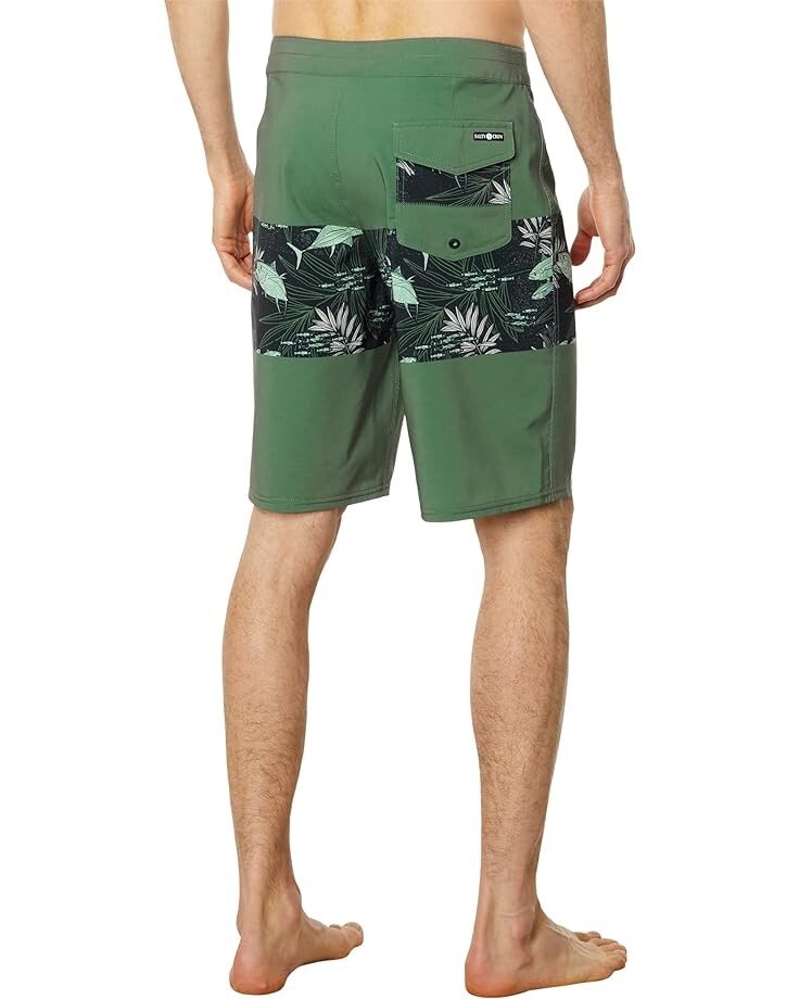 

Шорты для плавания Salty Crew Topwater 21" Boardshorts, цвет Vintage Military