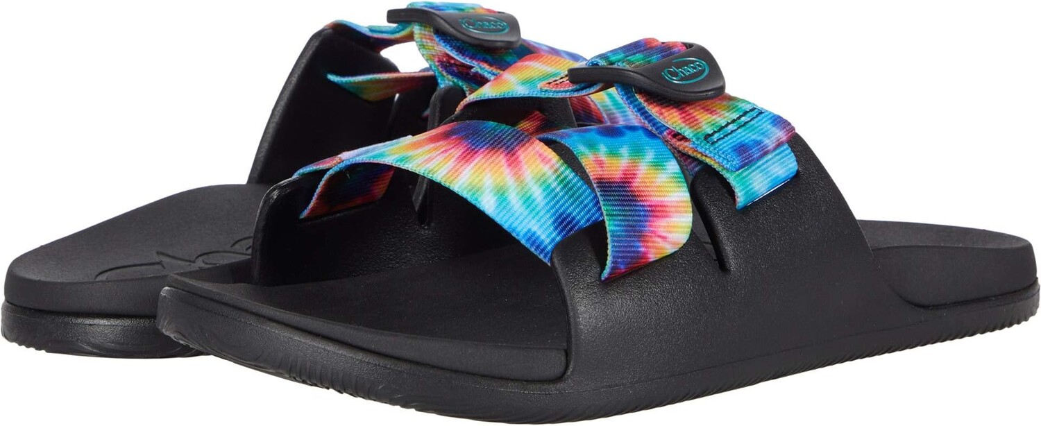 

Сандалии Chillos Slide Chaco, цвет Dark Tie-Dye