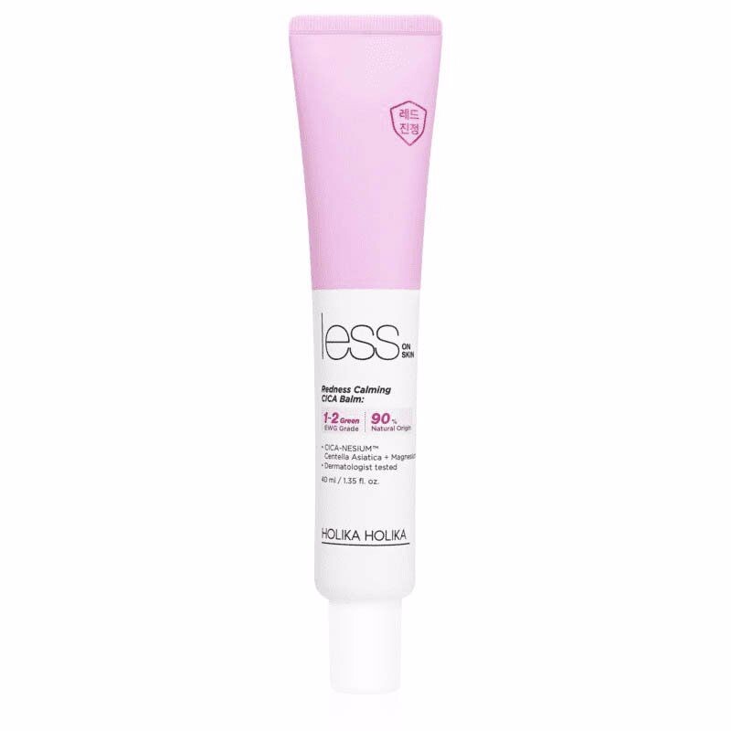 

Увлажняющее бальзам для ухода за лицом Less on skin bálsamo calmante para rojeces Holika holika, 40 мл