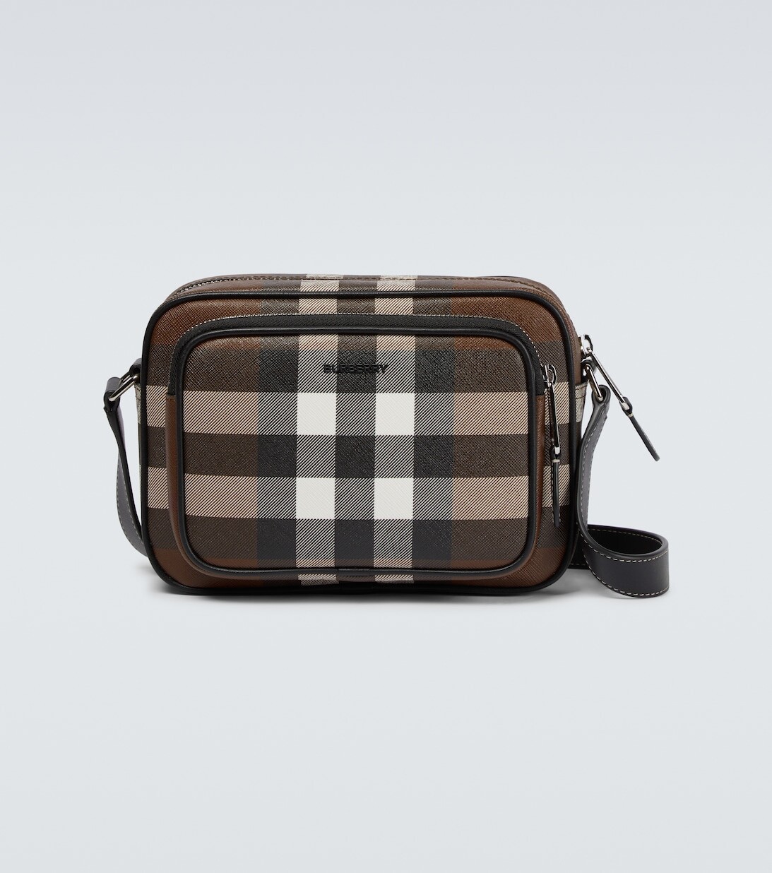 

Сумка через плечо в клетку Paddy Burberry, коричневый