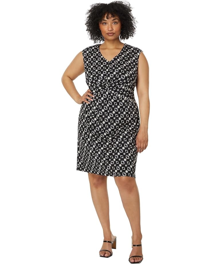 

Платье NIC+ZOE Midnight Shibori, цвет Black Multi