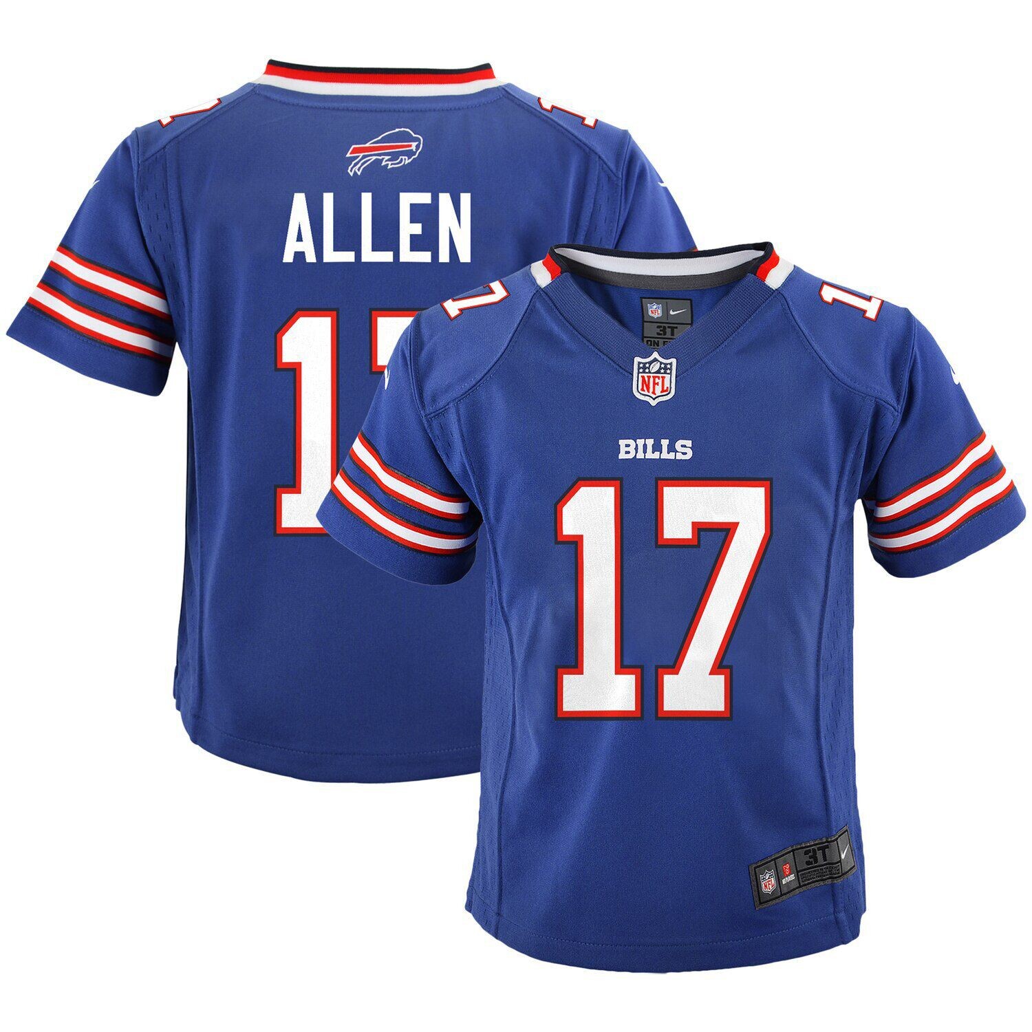 

Джерси Nike Josh Allen Royal Buffalo Bills для дошкольников Nike