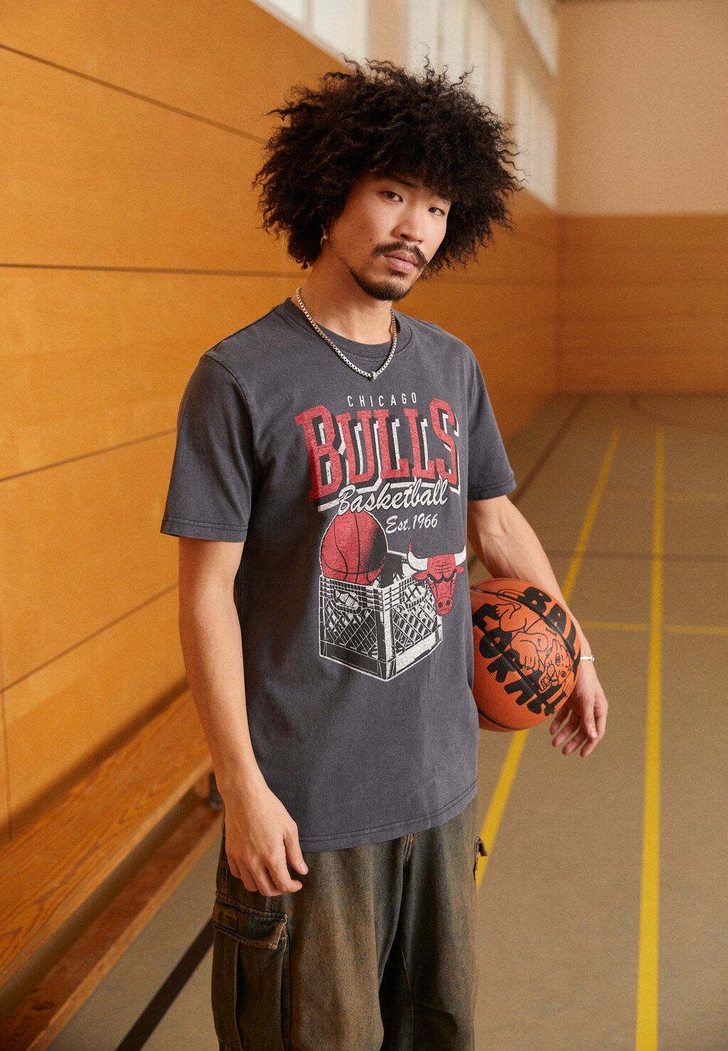 

Team Nba Chicago Bulls Tee New Era, красный