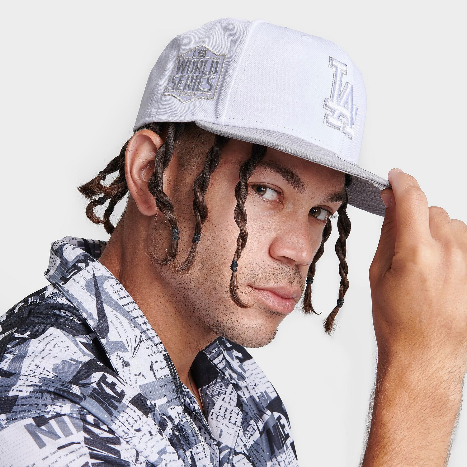 

Кепка New Era Los Angeles Dodgers MLB 9FIFTY Snapback, белый