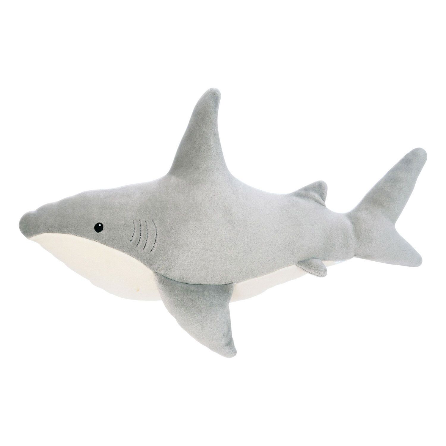 

Манхэттенская игрушка Snarky Sharky Velveteen Sea Life Игрушка Акула Мягкое животное Manhattan Toy