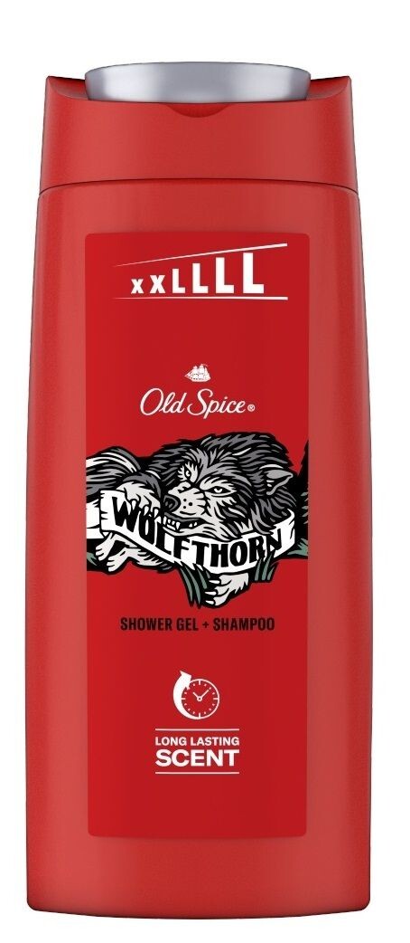 

Old Spice Wolfthorn гель для мытья тела и волос, 675 ml