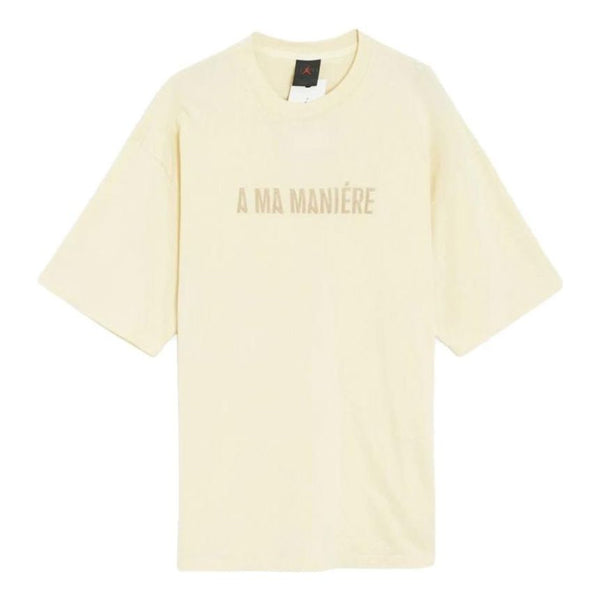 Футболка Air Jordan x A Ma Maniere S/S T-Shirt (Asia Sizing) 'Coconut Milk', белый