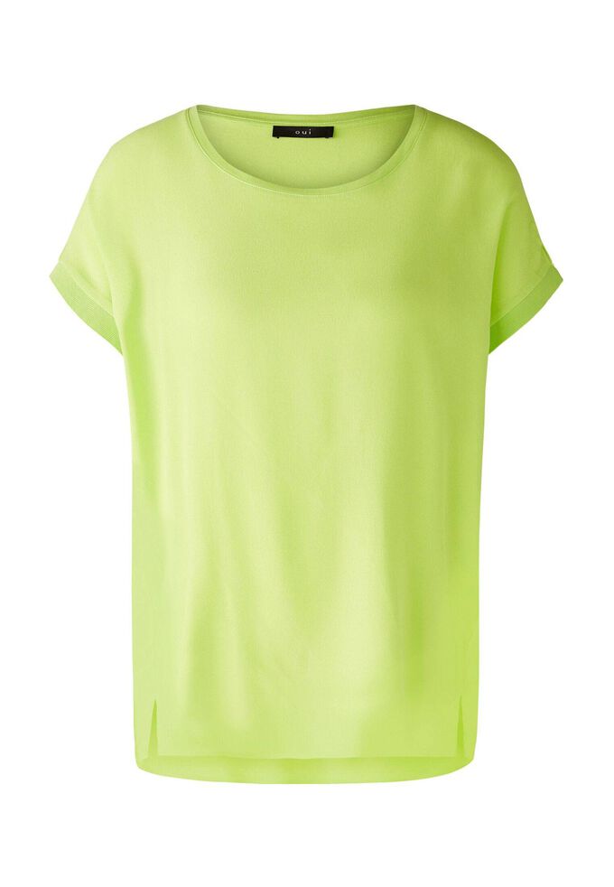 Блузка-Рубашка аяно Oui, зеленый